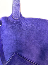 Picotin 18 Iris Clemence Leather PHW