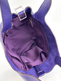 Picotin 18 Iris Clemence Leather PHW