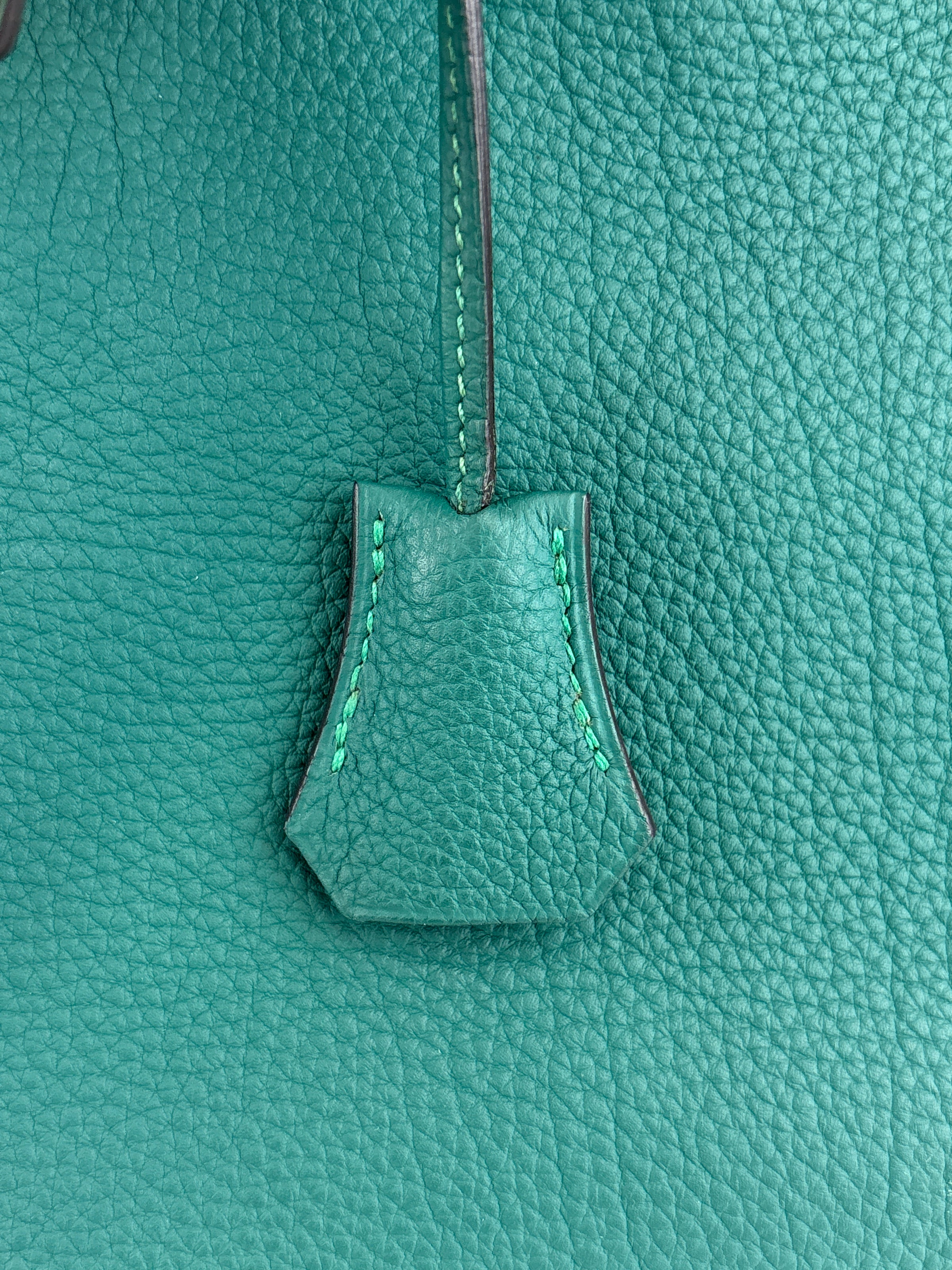 Birkin 35 Malachite Green Togo GHW