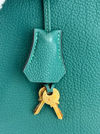 Birkin 35 Malachite Green Togo GHW
