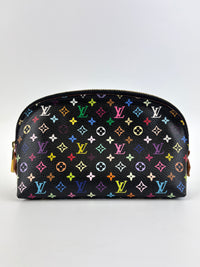 M47355 Black Monogram Multicolore Grenade Cosmetic Pouch