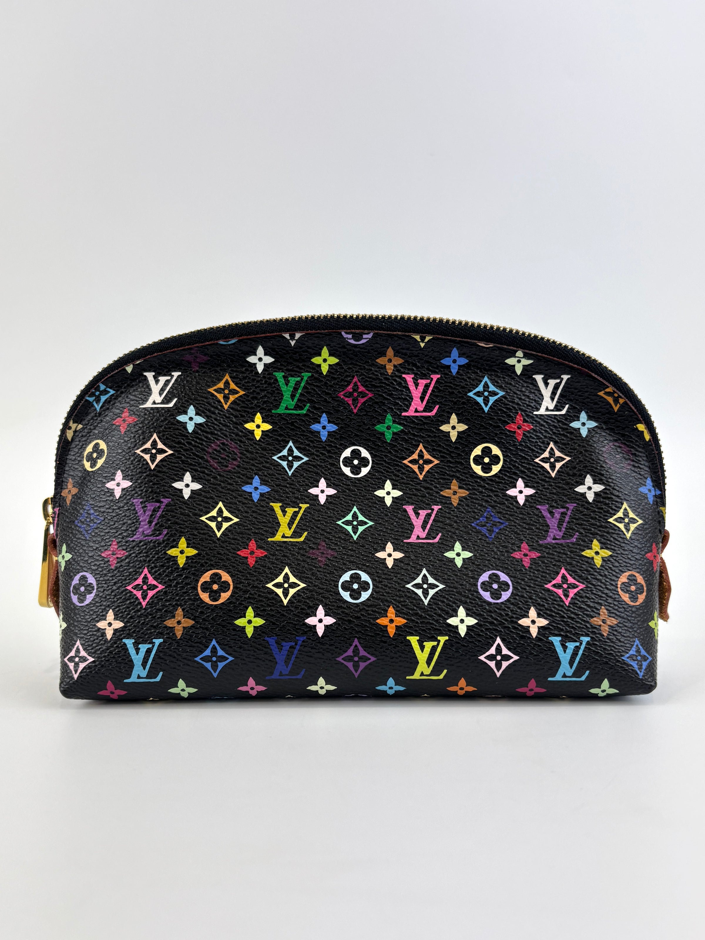 M47355 Black Monogram Multicolore Grenade Cosmetic Pouch