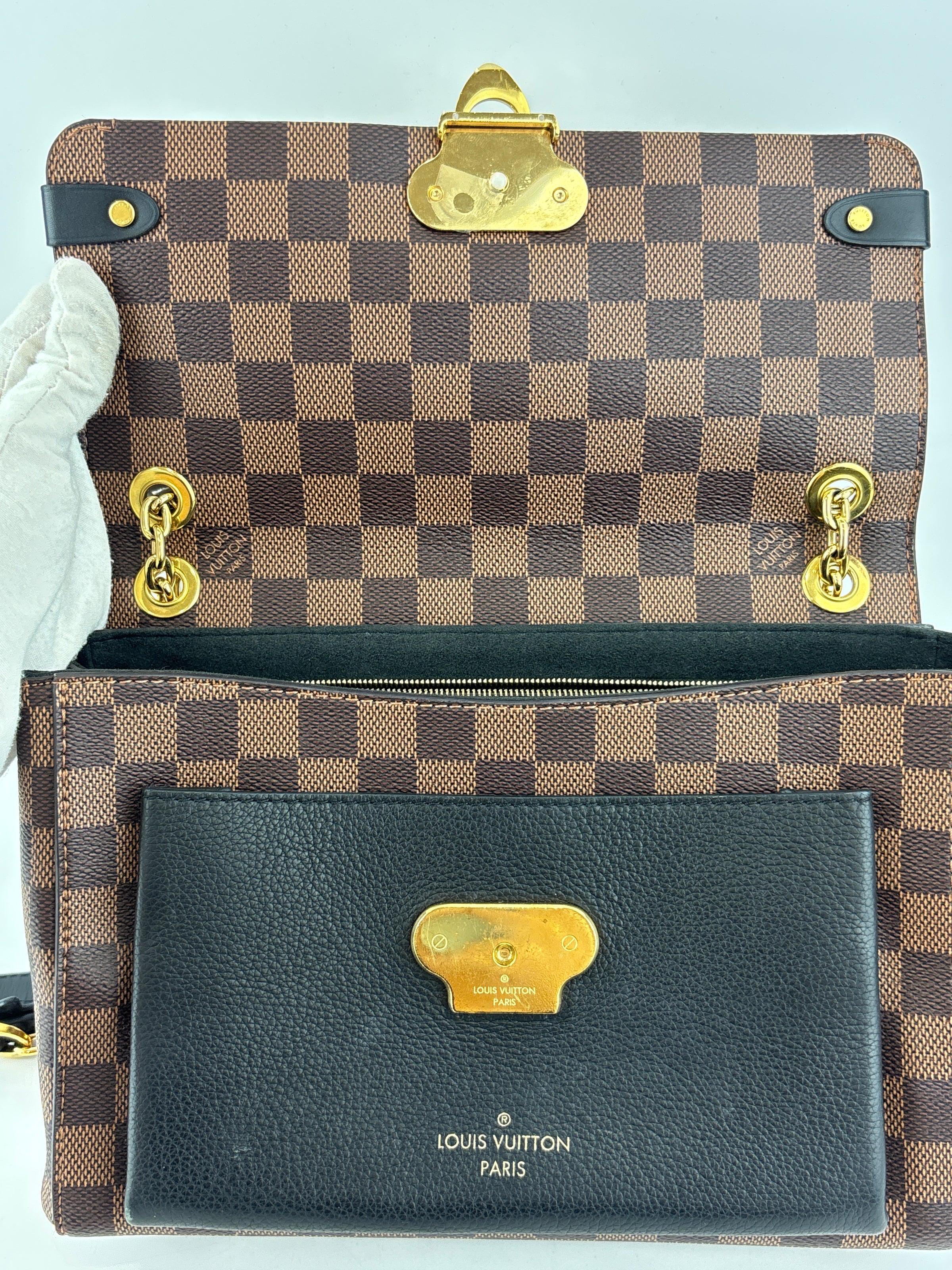 Vavin PM Black Damier Canvas Bag (RFID)