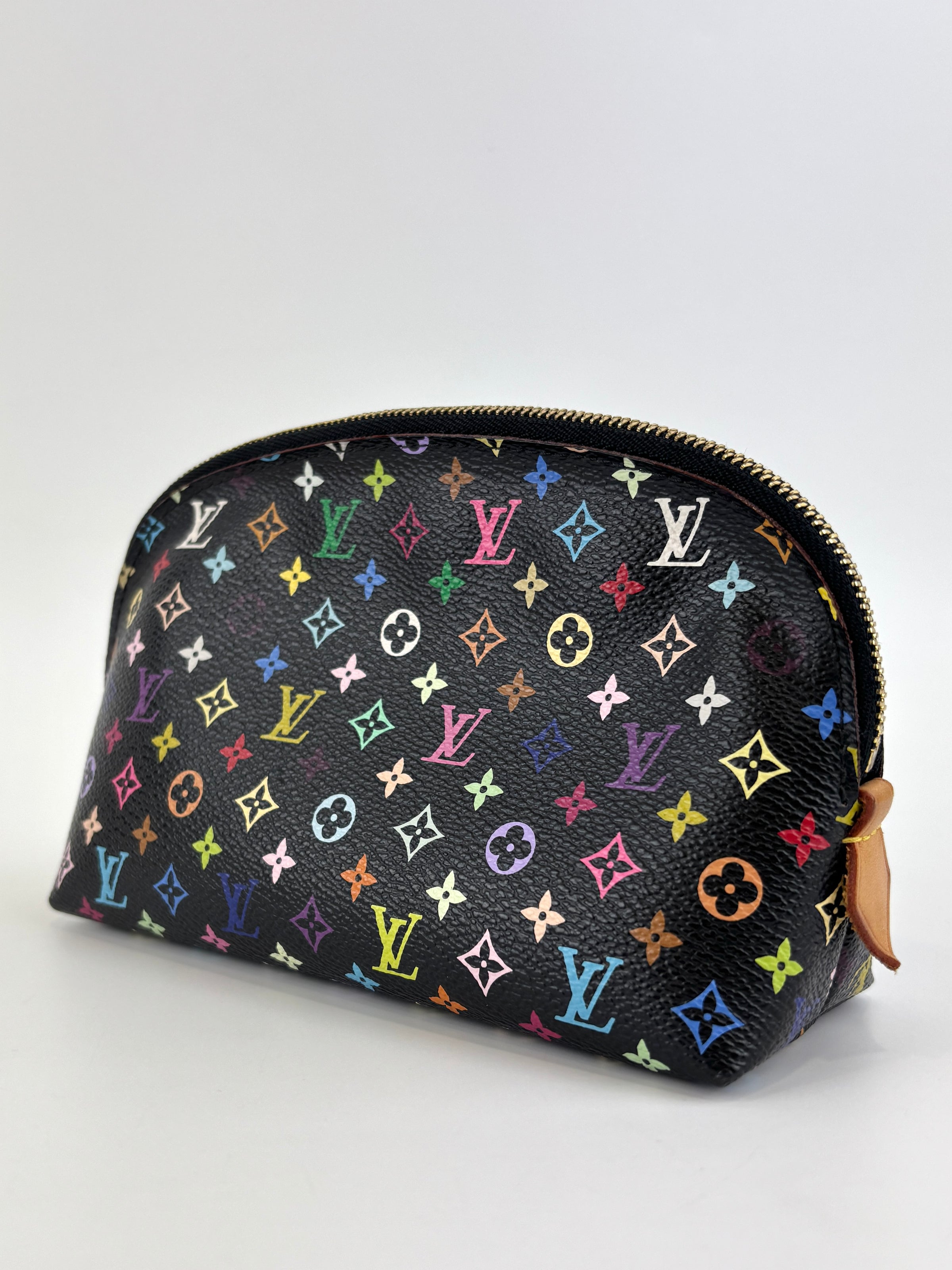 M47355 Black Monogram Multicolore Grenade Cosmetic Pouch