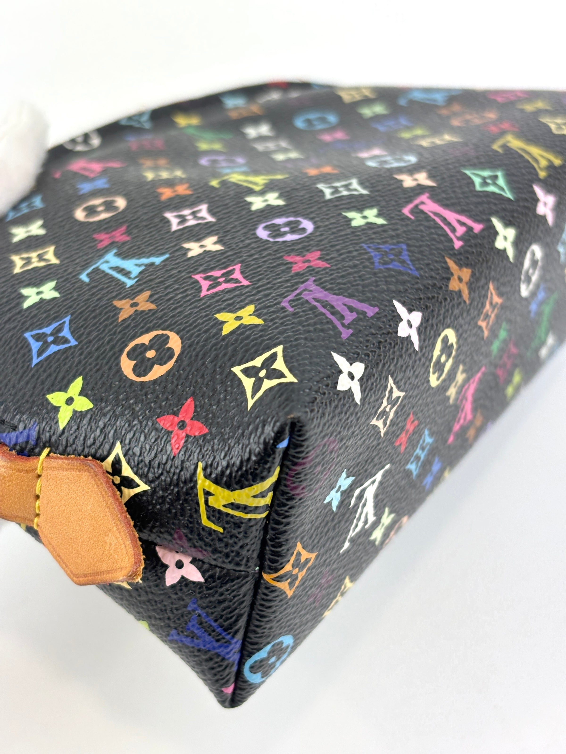 M47355 Black Monogram Multicolore Grenade Cosmetic Pouch