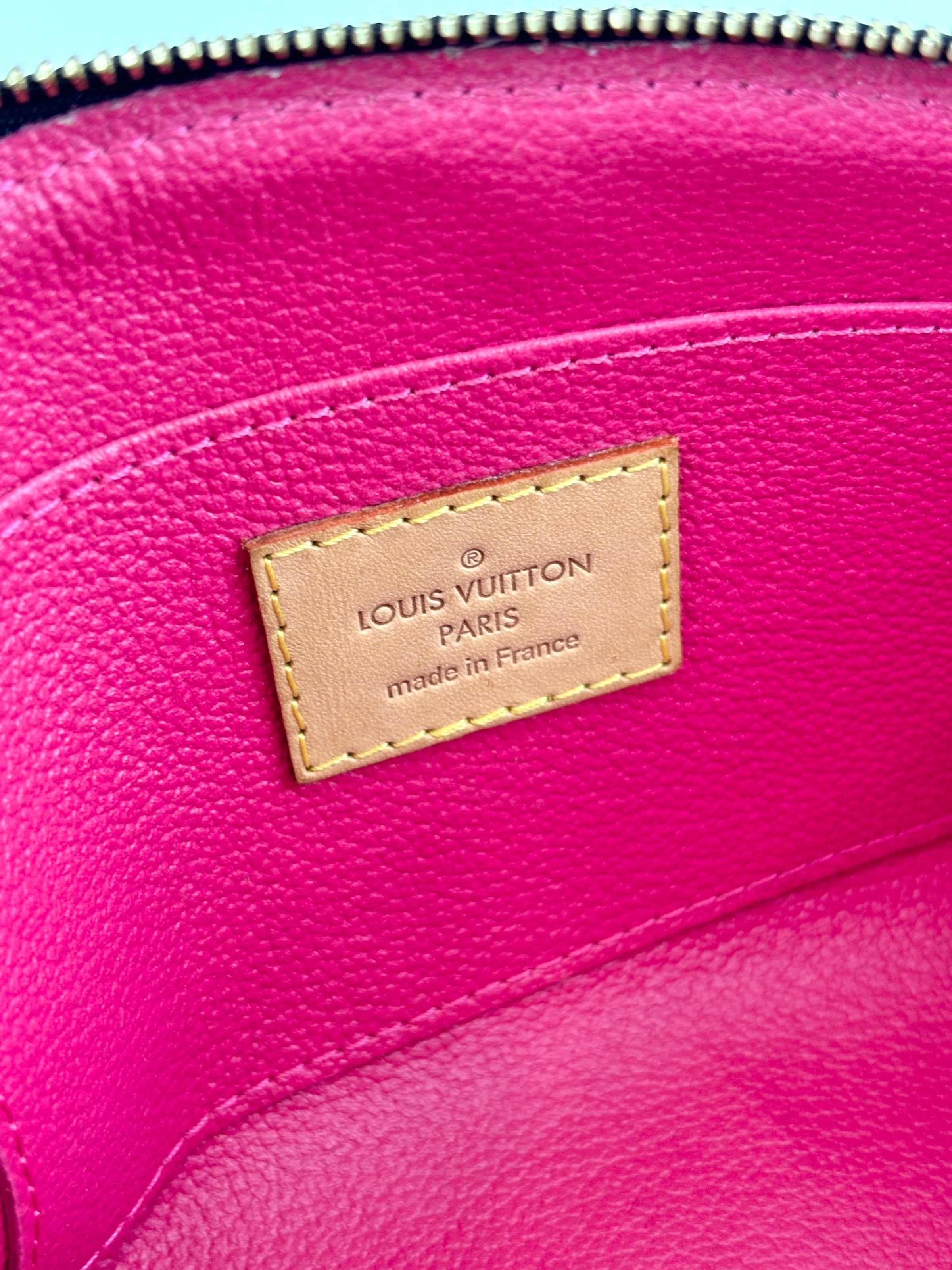 M47355 Black Monogram Multicolore Grenade Cosmetic Pouch