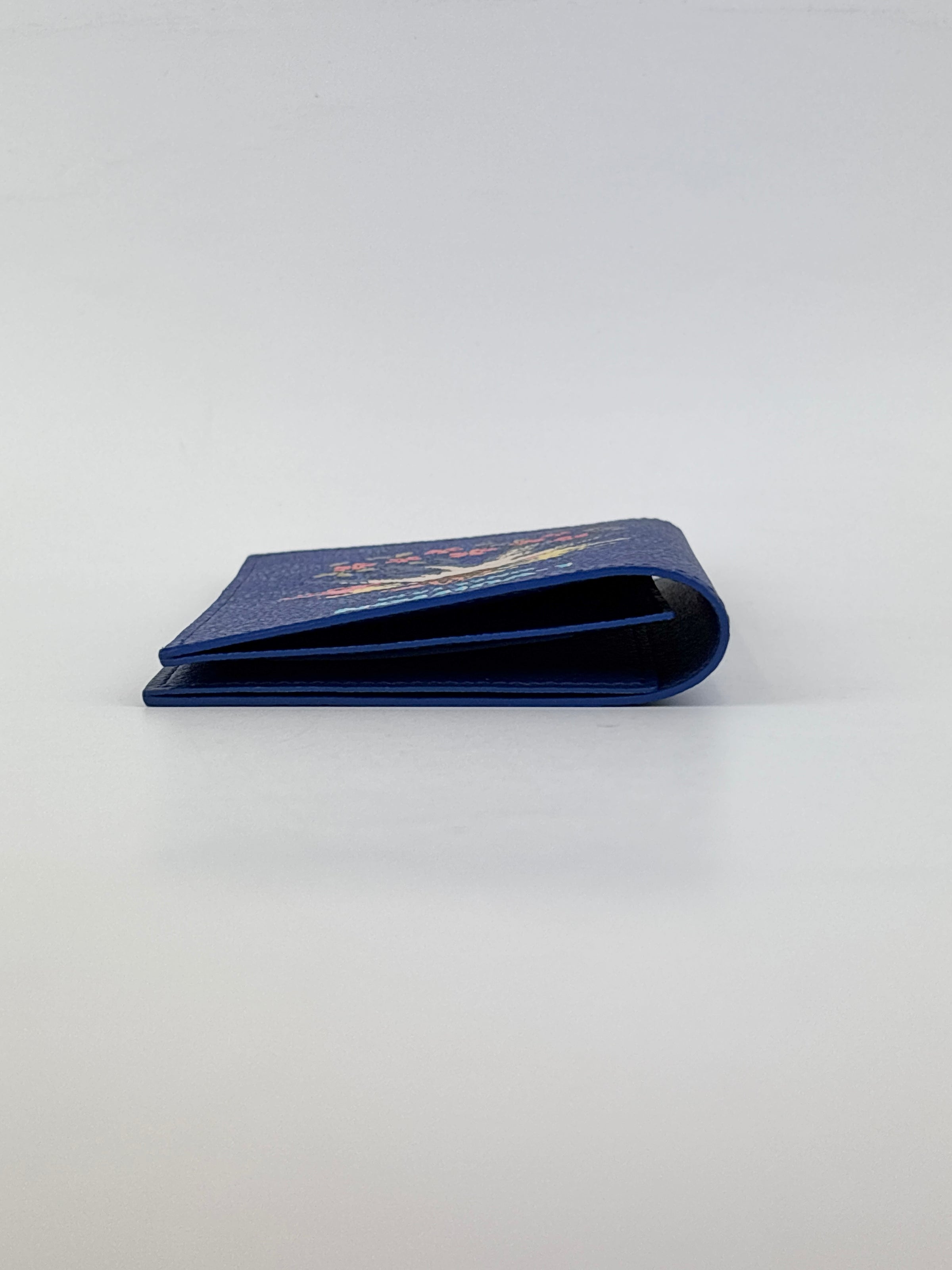 M25967 Passport Cover Blue Monogram