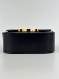 Mini Claude in Shiny Calfskin Black Bag