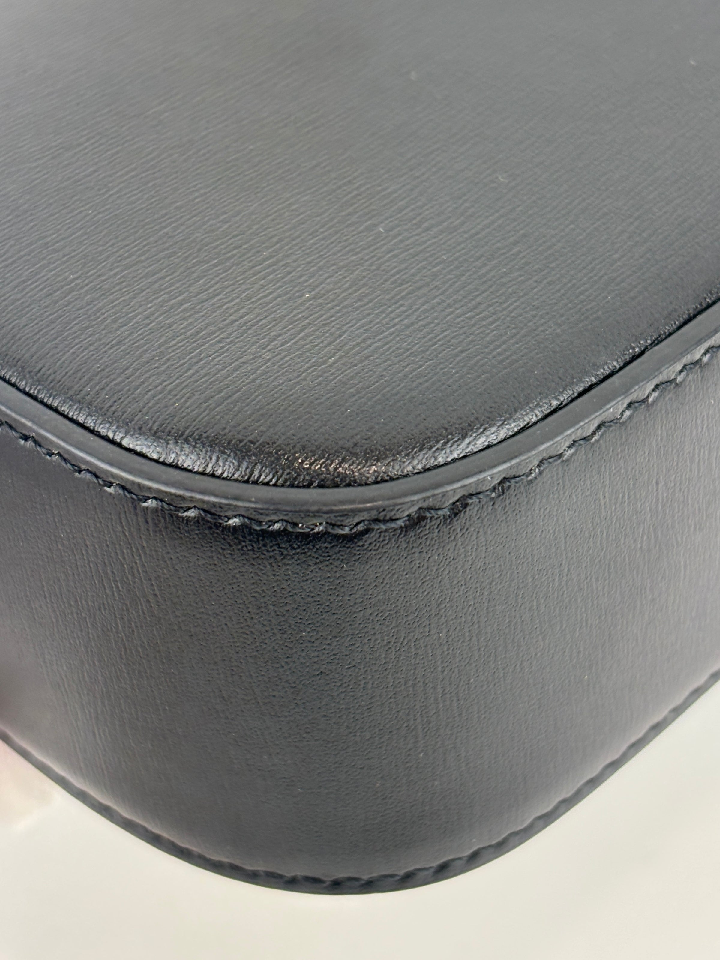 Mini Claude in Shiny Calfskin Black Bag