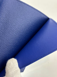M25967 Passport Cover Blue Monogram