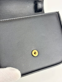 Mini Claude in Shiny Calfskin Black Bag