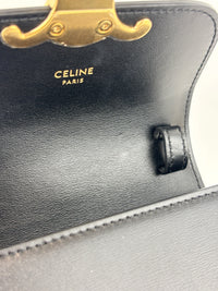 Mini Claude in Shiny Calfskin Black Bag