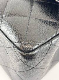 Black Caviar Jumbo Classic Double Flap Bag GHW