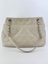 Medium Timeless CC Soft Tote Quilted Caviar Leather Bag