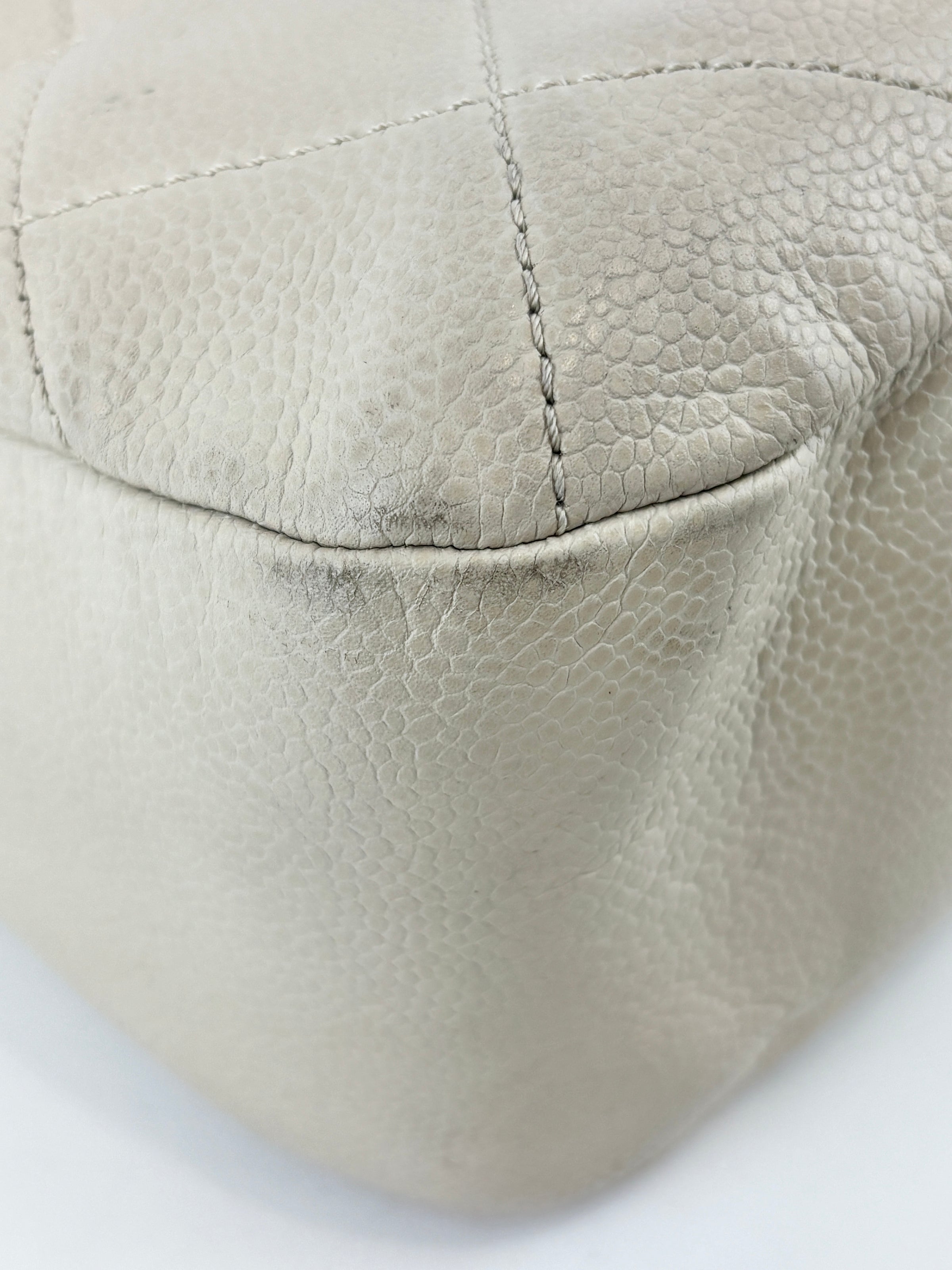 Medium Timeless CC Soft Tote Quilted Caviar Leather Bag