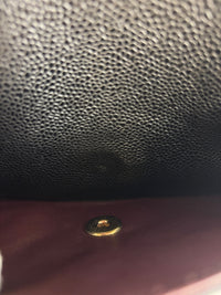 Black Caviar Jumbo Classic Double Flap Bag GHW