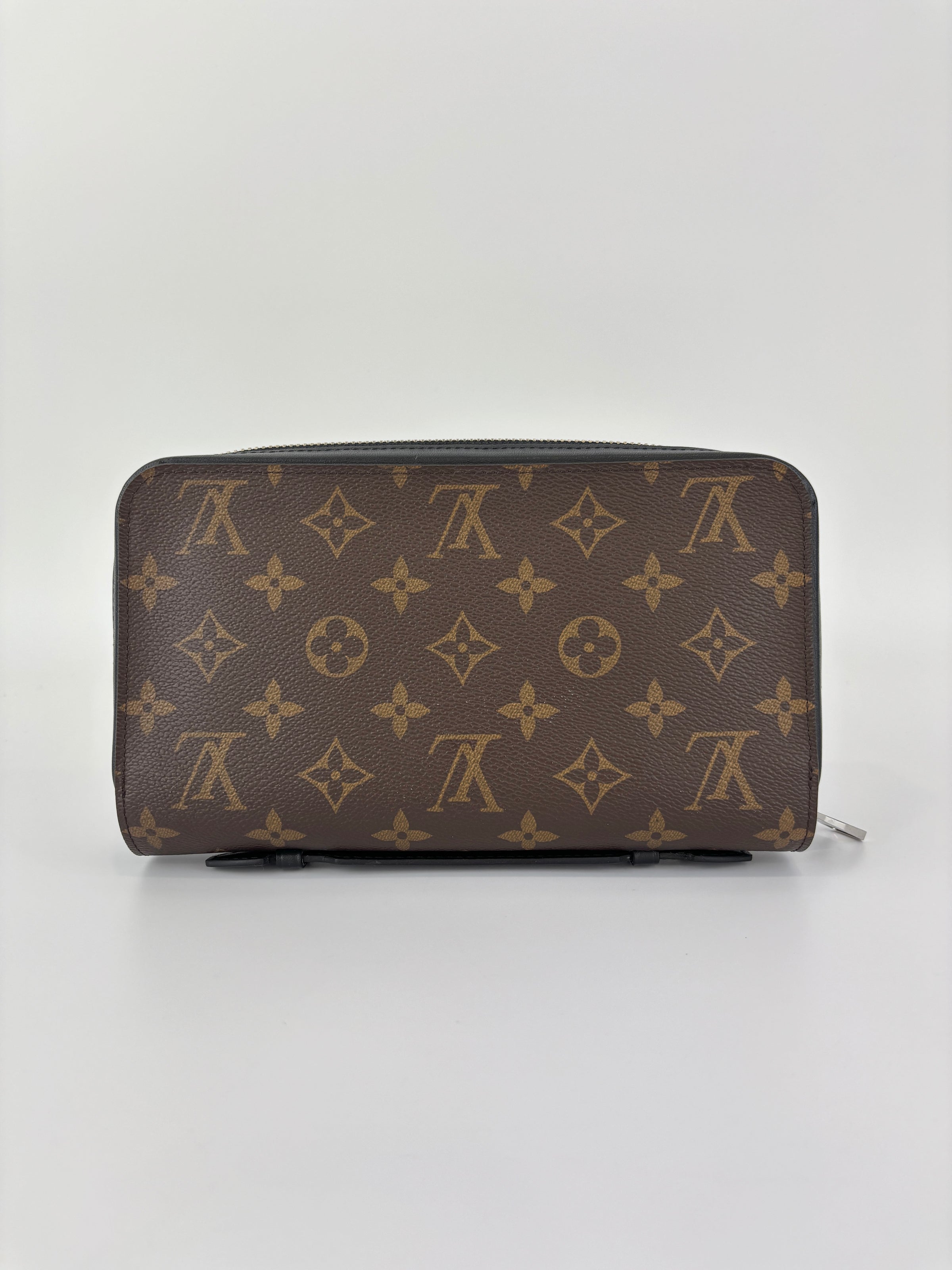 M61506 Monogram Macassar Zippy XL Long Wallet Brown