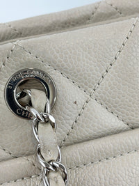 Medium Timeless CC Soft Tote Quilted Caviar Leather Bag