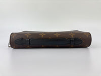 M61506 Monogram Macassar Zippy XL Long Wallet Brown