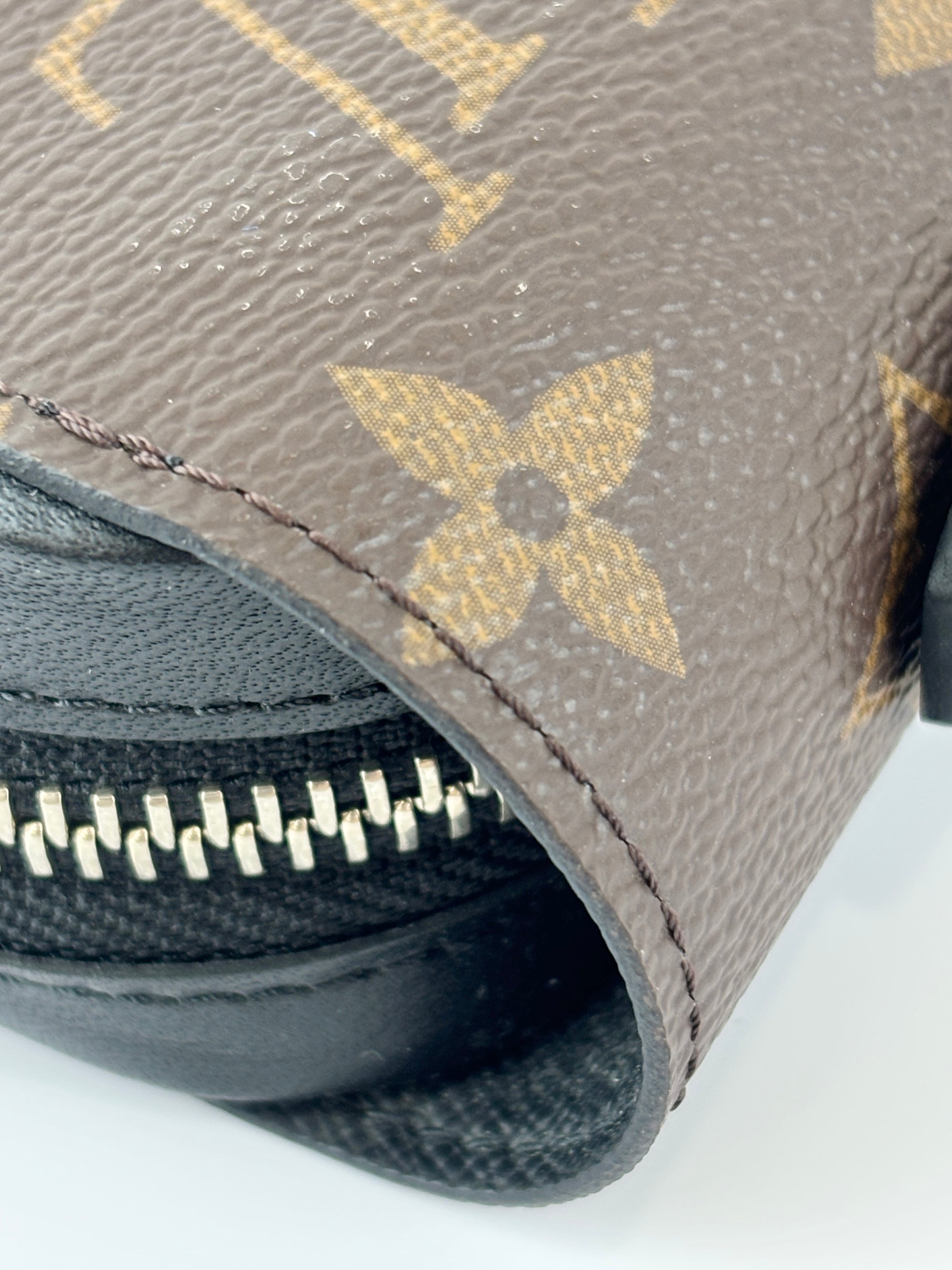 M61506 Monogram Macassar Zippy XL Long Wallet Brown