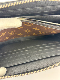 M61506 Monogram Macassar Zippy XL Long Wallet Brown