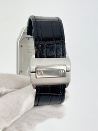 Santos 100 Large Steel Watch