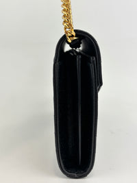 Classic Cassandre Grain De Poudre Leather WOC in Black GHW