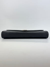 Classic Cassandre Grain De Poudre Leather WOC in Black GHW