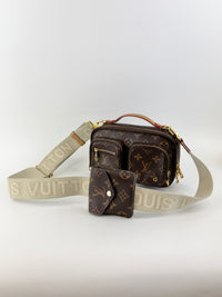 Utility Monogram Canvas Crossbody (RFID)
