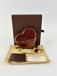 Heart Coin Purse Monogram Vernis