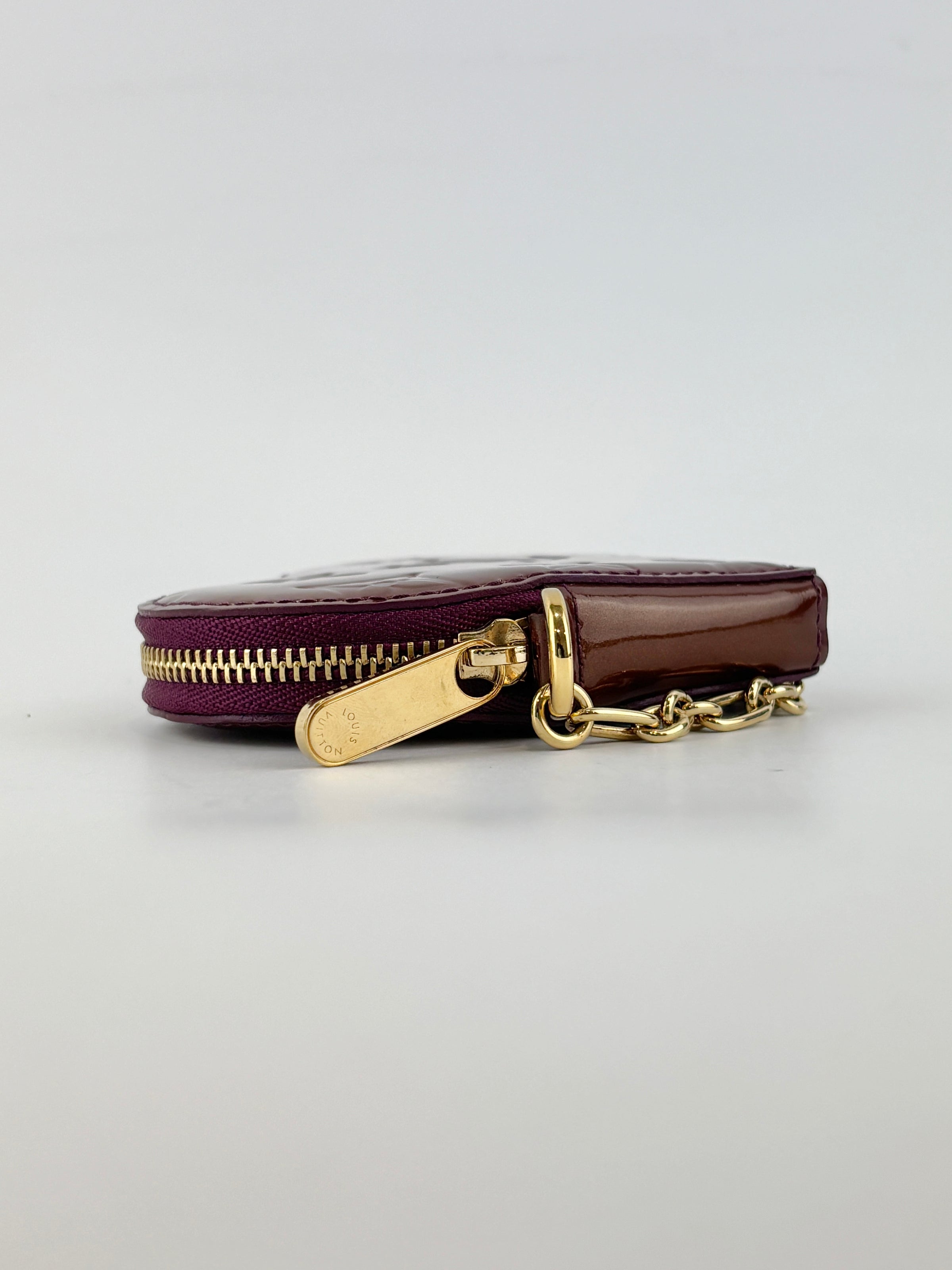 Heart Coin Purse Monogram Vernis