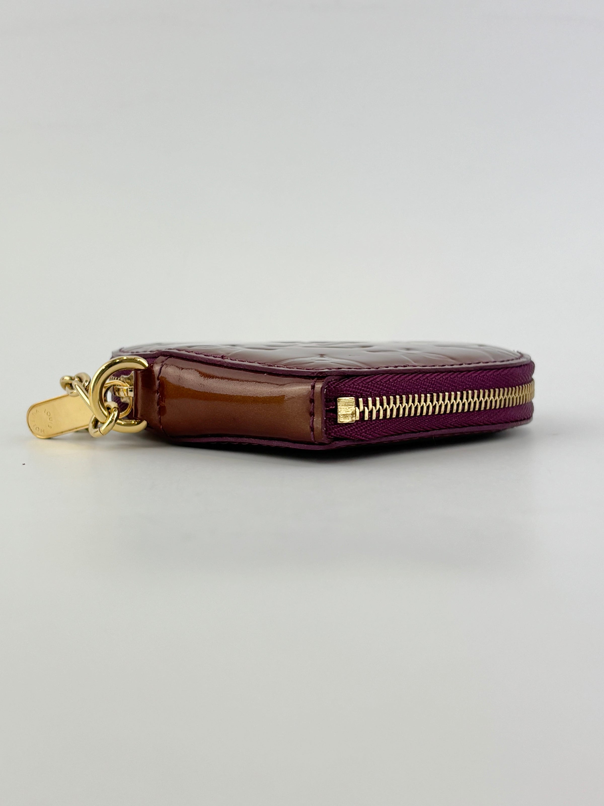 Heart Coin Purse Monogram Vernis