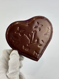 Heart Coin Purse Monogram Vernis
