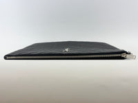Calfskin Matelasse Chevron Monogram Large Document Holder