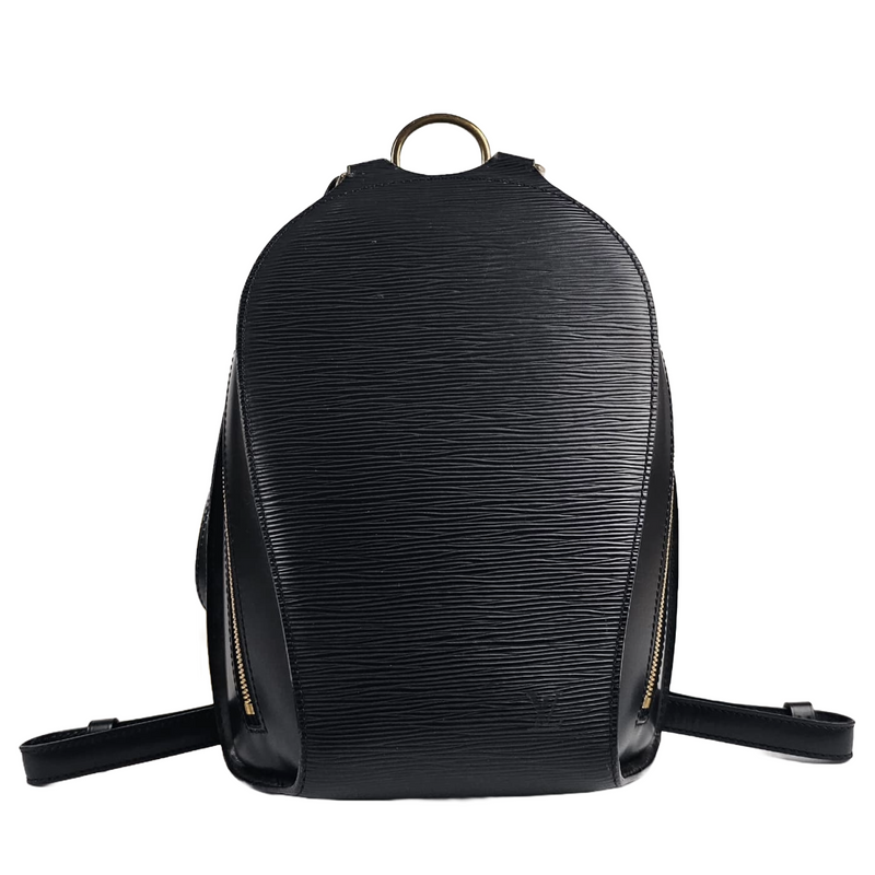 M52232 Black Epi Leather Mabillon Backpack