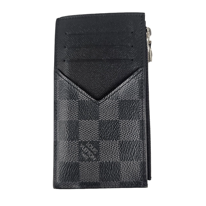 Coin Card Holder Damier Graphite *RFID