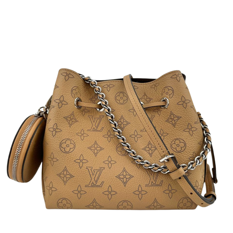 M59369 Bella Mahina Galet Calfskin Leather Bucket Bag (RFID)