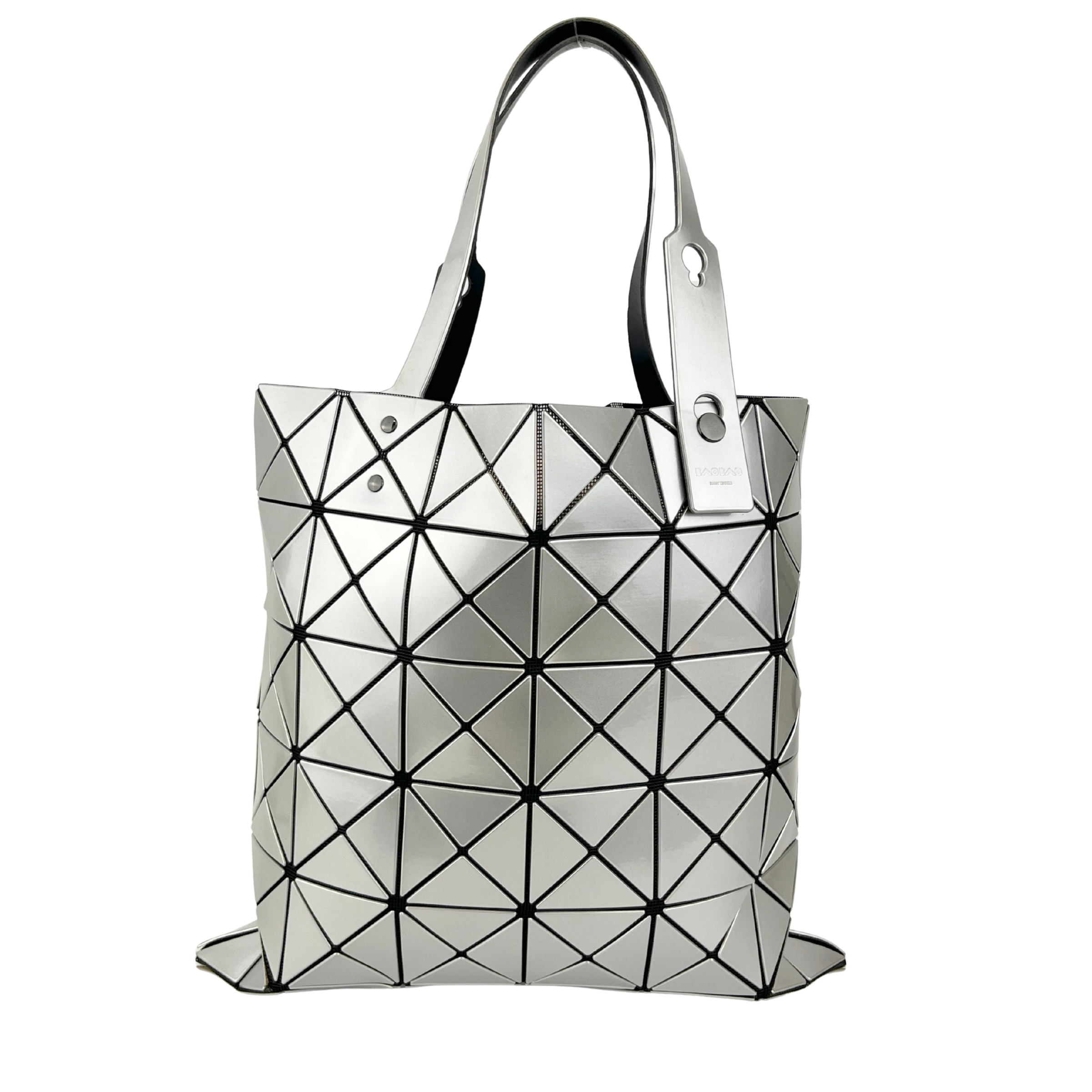 Bao Bao Lucent Tote Bag in Silver