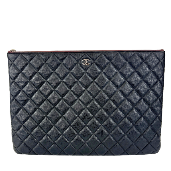 A69251 Large O Case Black Caviar SHW
