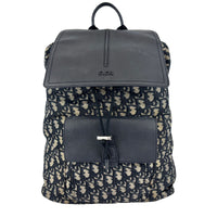 Motion Backpack in Oblique Nylon with Leather Medium