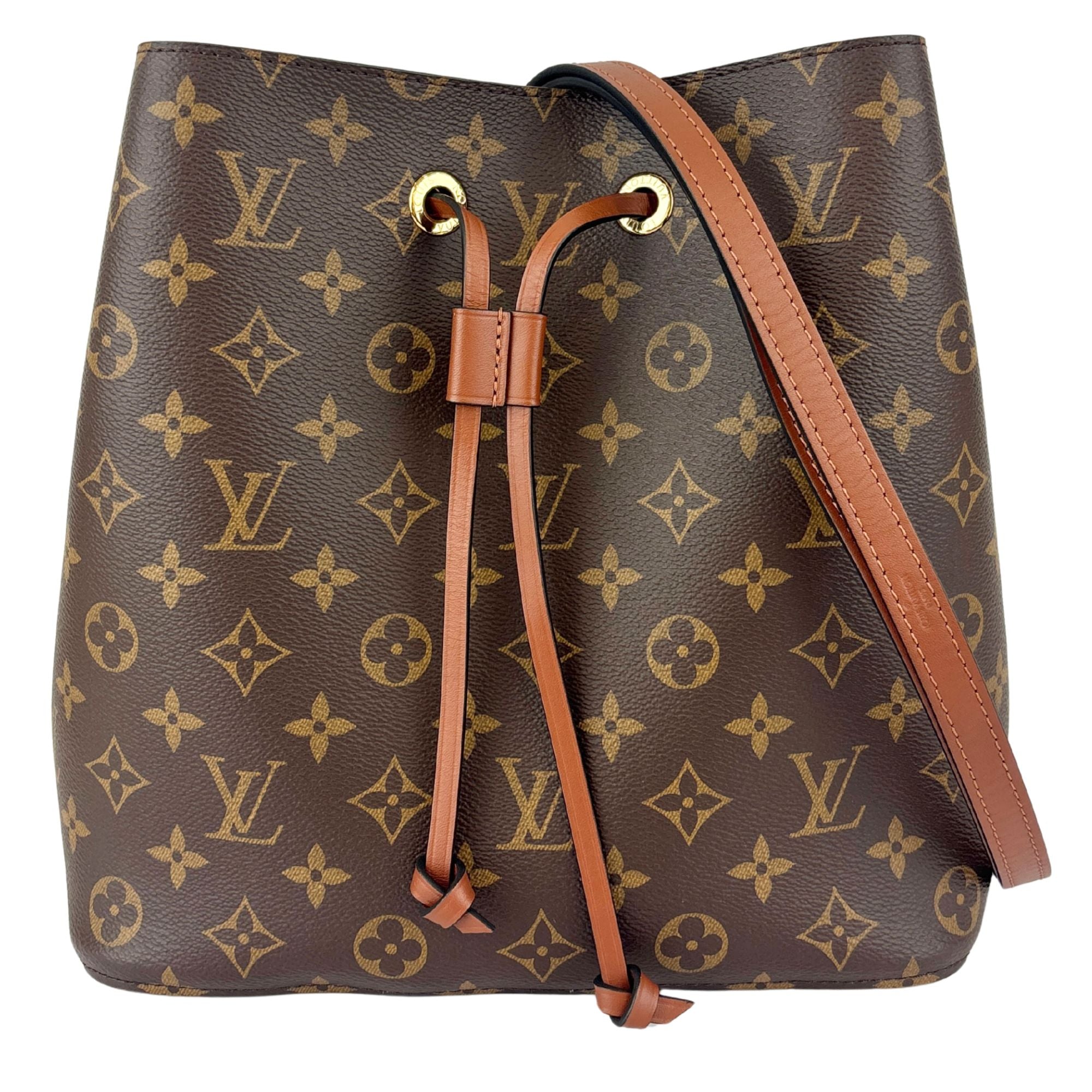 NeoNoe MM in Caramel Monogram Canvas
