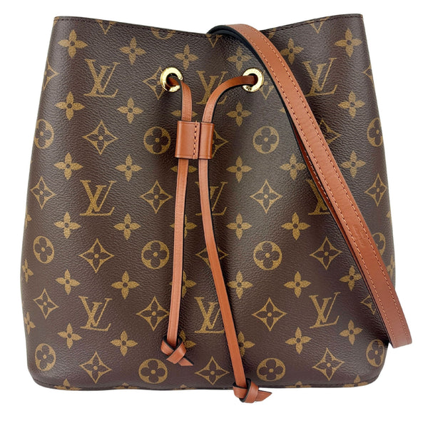 NeoNoe MM in Caramel Monogram Canvas