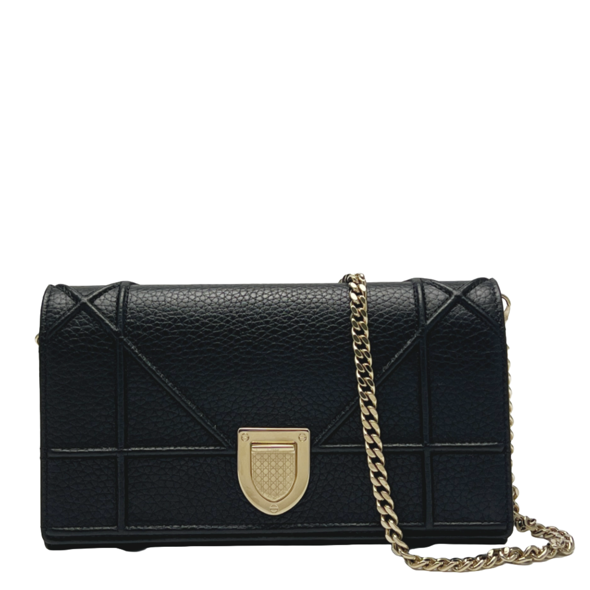 Diorama Wallet on Chain in Black LGHW Glampot