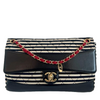 Coco Sailor Medallion Jumbo Flap Bag Jersey Quilted &amp; Lambskin GHW