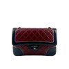 2015 Pre-Fall Tyrolean Paris-Salzburg Lambskin Single Flap in Burgundy / Black RHW