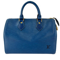 Speedy 25 in Blue Epi Leather