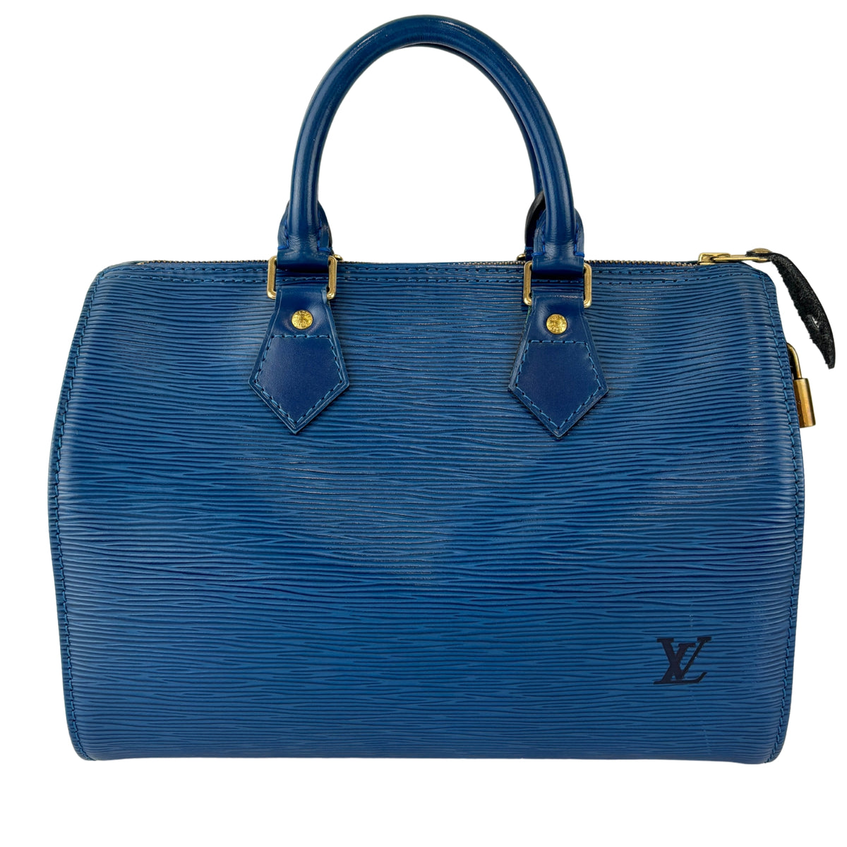 Speedy 25 in Blue Epi Leather