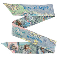 City of Light Silk Twilly
