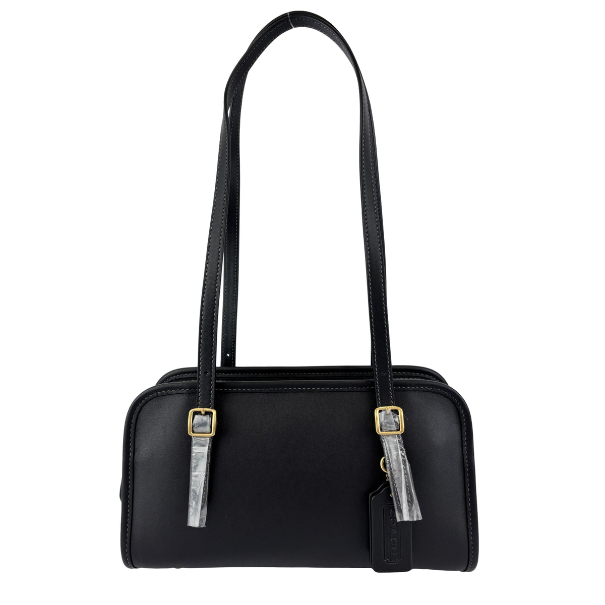 CM565 Swing Zip Shoulder Bag in Black