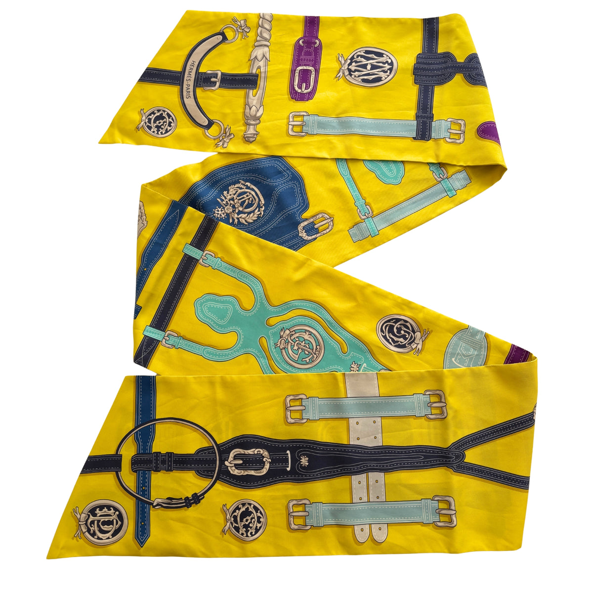 Maxi Twilly 220cm in Multicolour Yellow / Blue